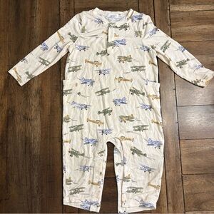 Angel Dear Vintage Airplane Romper, 12-18mo